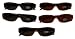 Vintage Sunglasses with Creative Laser Print Temples - Close-out Sale !