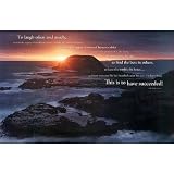 Emerson Laugh Often Inspirational 22x34 POSTER Decorative Art Poster Print, 34x22