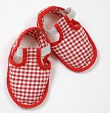 Sprouties Red/White Plaid Shoes