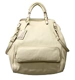 Dolce & Gabbana Cream Leather Oversize Satchel BB2119-A5417-80001