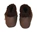 Nui Organics Kina Collection Lamb Booties in Chocolate, 12-18 Months