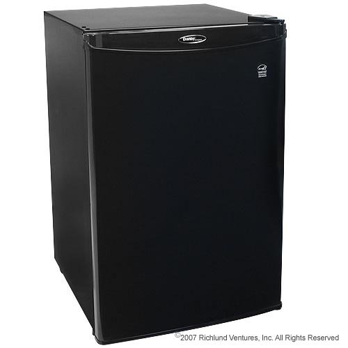 Danby DAR440BL 4.4-Cubic Foot Designer Compact All Refrigerator, Black