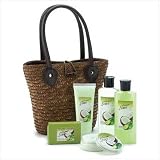 Tropical Coconut Lime Bath Collection Gel Lotion Soap