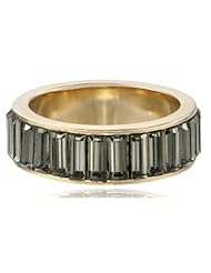 Kelly Wearstler Talmadge 18k Gold Plated Crystal Baguette Ring