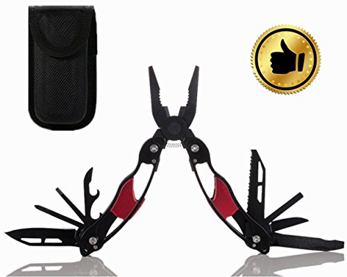 Toptool Premium Pocket Multitool with Sheath, Plier, Knife, Can Opener, Screwdriver & More Toptool Premium Pocket Multitool with Sheath, Plier, Knife, Can Opener, Screwdriver & More