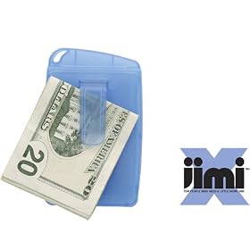 Jimi x Blue 100% Recycled Plastic Money Clip Wallet