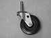 Swivel caster, 3 diameter x 13/16 wide polyolefin wheel with plain bearing. 3/8-16 x 1 1/2 threaded stem. 100 pound load capacity.