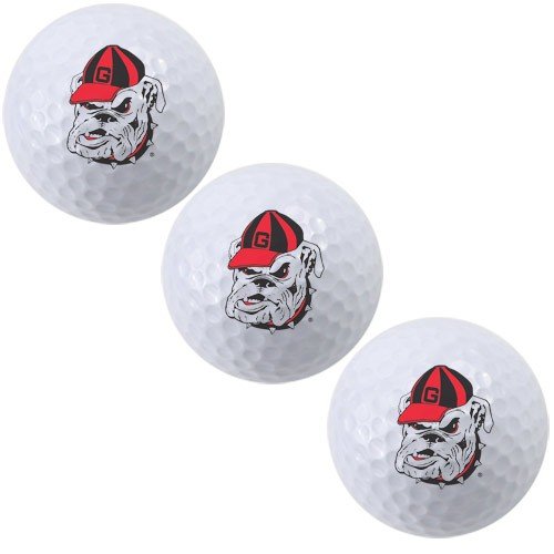 Nike Georgia Bulldogs 3-pack Of Golf Balls