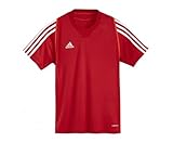ADIDAS Junior T12 ClimaCool Tee, Red, XS