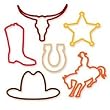 Silly Bandz Wild West - 24 Pack