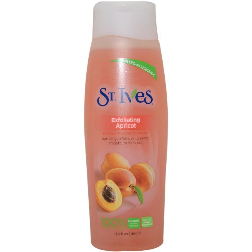 St. Ives Moisturizing Body Wash, Apricot, 13.5 Ounces