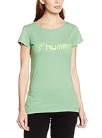 Hummel Camiseta Manga Corta Classic Bees (Verde)