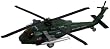 Blackhawk Helicopter Pullback, Dark Green Camouflage