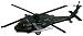 Blackhawk Helicopter Pullback, Dark Green Camouflage