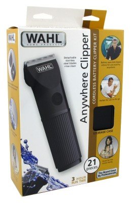 Wahl Clipper Anywhere With 21 Pieces (3-Pack) with Free Nail File Images