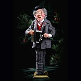  21.5 inch Jacqueline Kents Christmas Carolers Party Time inch with Accordion Figure