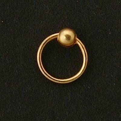 Piercing rund Gold 5mm