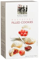 Elsa's Story Raspberry Filled Cookies, 4.76-Ounce Boxes (Pack of 8)