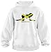 Jamaican Style Hoodie (White) #566
