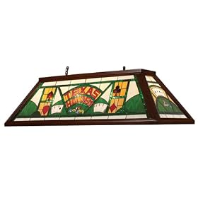 Texas HoldEm Tiffany Billiard Pendant 44 L" Landmark Lighting 70032-4