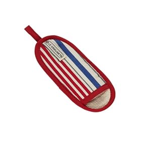 Le Creuset Textiles Iron Handle Glove, Red Stripe