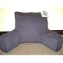Corduroy Back Rest Pillow Navy