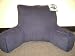 Corduroy Back Rest Pillow Navy