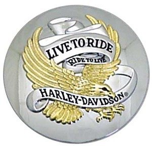 Live To Ride ''04 XL Fuel Cap Medallion