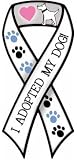 �yAnimalsINK.com�z���{���^�}�O�l�b�g�w���̗��e�ɂȂ���(���E�z���C�g�j�xDog - I Adopted My (white)