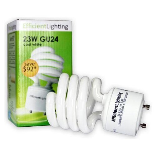 Efficient Lighting GU24 23 Spiral Bulb
