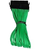 BitFenix Alchemy Multisleeve 24-Pin 30cm ATX Extension Cable - Green Sleeve/Black Connector (BFA-MSC-24ATX45GK-RP)