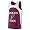 Maroon/white