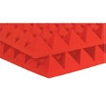 Auralex 4PYR24ORA 4 Studiofoam Pyramid Panels in Orange 6-2'x4'x4 panels