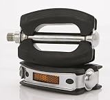 Old School Chrome and Rubber Bike Pedals