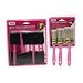 IIT Ladies Pink 3 Piece Paint Brush & 10 Piece Foam Brush Combination set