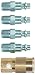 Campbell Hausfeld MP2920 5-Piece 1/4-Inch Quick Conn Kit