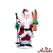 6" Shimmermint Santa By Annalee