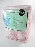 Deluxe Waffle Bedding Set - 3 Piece Cradle Set Pink