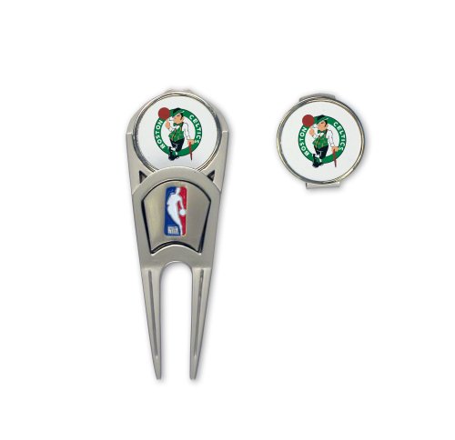Boston Celtics Ball Mark Repair Tool & Hat Clip Combo