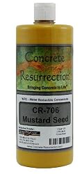 Water Reducible Concentrate (WRC) Concrete Stain - Mustard Seed