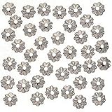 Sterling Silver *Delicate Bead Caps 4.5mm (50)