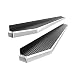 APS iBoard Polished Running Boards Custom Fit 2007-2018 Chevy Silverado GMC Sierra Double Cab Extended Cab & 2019 2500 HD (Exclude 07 Classic)(Include 19 1500 LD) (Nerf Bars Side Steps) 6in Aluminum