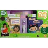 LeapFrogTagReadingSystem+3StoryBooks-Dora,Kai-Lan's,&OzziewithCase
