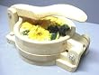 SUNFLOWER Wood Tortilla Maker Stamper Stamp Press NEW