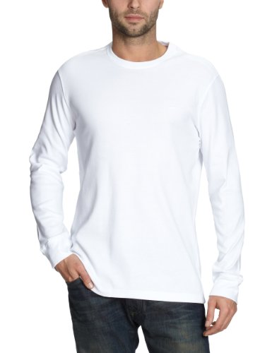 Cross Jeans 10063 Herren Shirts/ Langarmshirts, Gr. 44/ 46 (S), Wei&szlig; (08 ) Preisvergleich