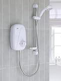 1.1532.353 Mira Vigour Thermostatic Power Shower in White & Chrome
