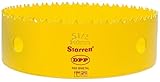 Starrett DH0512 Bi-Metal Dual Pitch Professional Hole Saw, HSS Teeth, 5-1/2 Diameter, 1-5/8 Cutting 
