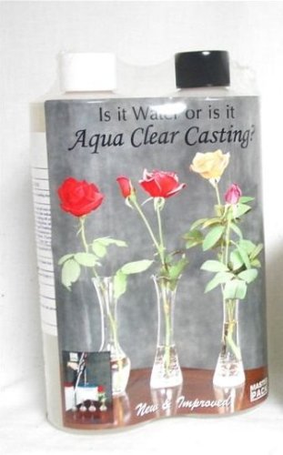 Aqua Clear Casting - Create The Illusion Of Water In Your Arrangements! This 32 Oz. Kit May Be Used As Needed. Please Follow The Manufacturer's Directions And Safety Precautions.