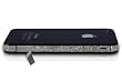iPhone 4S Sparkling Glitter Vinyl Antenna Wrap for AT&T , Sprint, and Verizon - Sparkling Silver