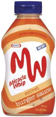 Kraft Miracle Whip Secret Burger Sauce, 12-Ounce (Pack of 6)